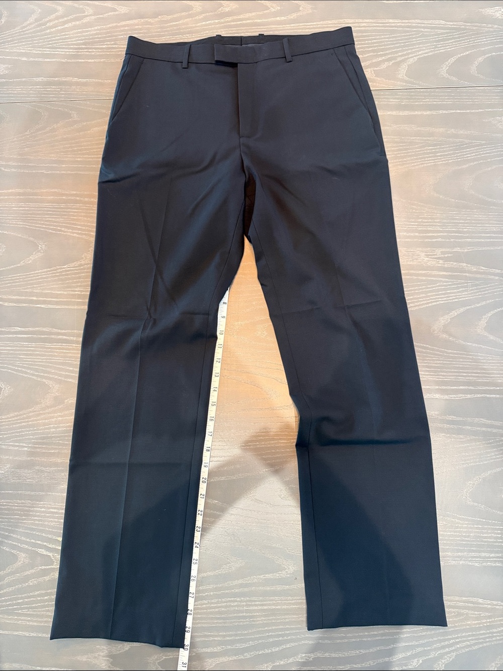 Theory Men's Black Dress Pants - Slim Tailored Fit